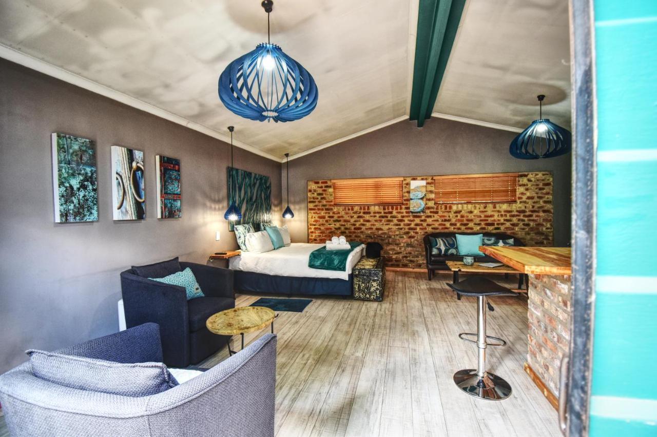 Die Blou Huis Clarens Esterno foto