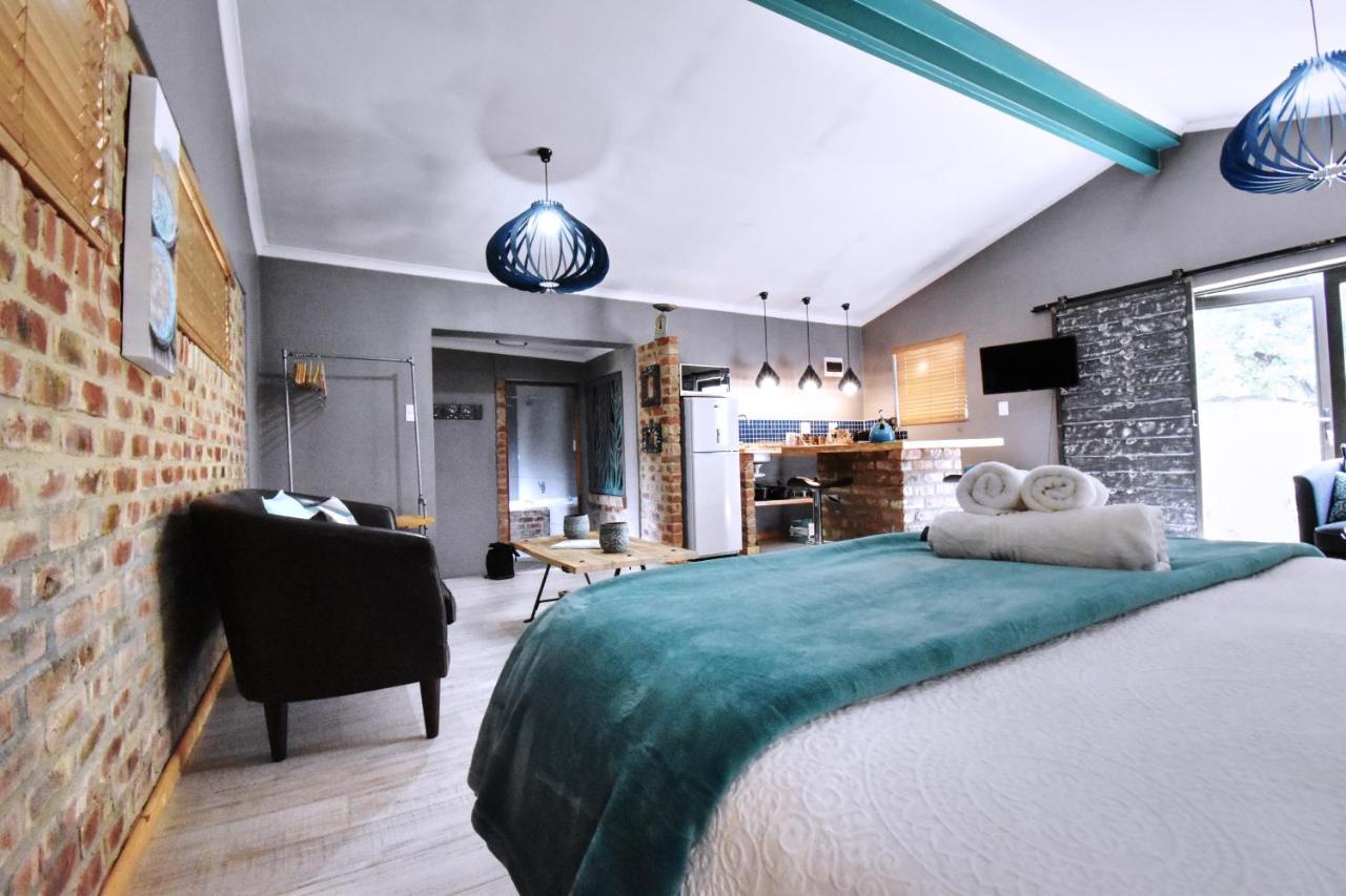Die Blou Huis Clarens Esterno foto